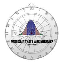 Who Said That I Was Normal? (Bell Curve Humour)