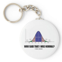 Who Said That I Was Normal? (Bell Curve Humour)