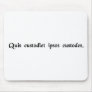 Who shall guard the guards? mousepads
