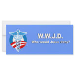 Who would Jesus deny rack cards