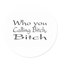 Who You Calling Bitch Bitch 2