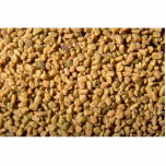 Whole fenugreek photo sculptures