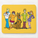 Whole Gang 14 Mystery Inc Mouse Pad