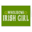 Wholesome Irish Girl cards