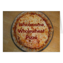 WholesomeWholewheat Pizza Recipe Card
