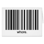 Whore Card