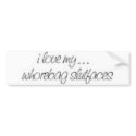 whorebag bumper stickers