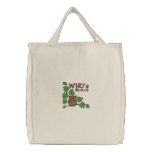 Whos Bag Funny Owl embroidered bags