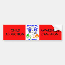 WHO'S WATCHING THE CHILDREN BUMPER STICKER