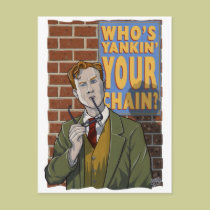 Who's Yankin Your Chain? postcards