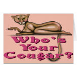 Who's Your Cougar cards
