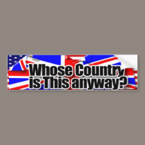 whose country bumper stickers