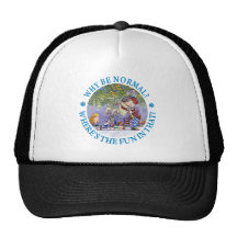 WHY BE NORMAL? MESH HATS