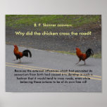 Why Did The Chicken Cross? - (small) poster