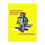Why Did the Robot Cross the Road Post Card