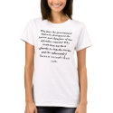 Why does the governement blatently disreguard t... t-shirts