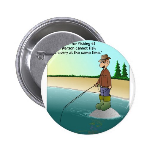 WHY FISH PINBACK BUTTONS