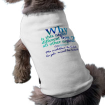 Why is this night doggie tee shirt