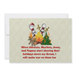 Why There's War On Christmas invitations