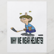 Why We Wear Helmets Flyer Design