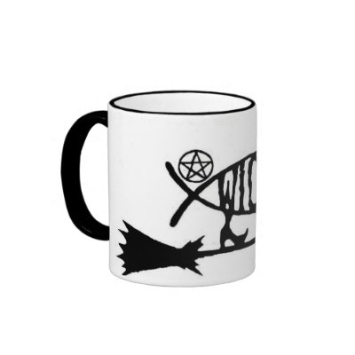 Wiccan Fish Coffee Mugs by TheYankeeDingo