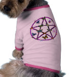 Wiccan Star and Butterflies pet clothing