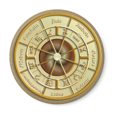 Wiccan Wheel of the Year Refrigerator Magnet by WitchysCauldron