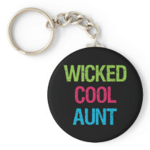 Wicked Cool Aunt Keychains