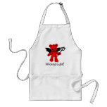 Wicked Cute Teddy Bear Apron