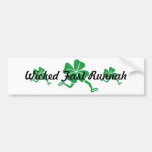 Wicked Fast Runnah Bumper Stickers