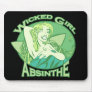 Wicked Girl Absinthe Mousepad