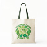 Wicked Girl Absinthe Vintage Tote Bags