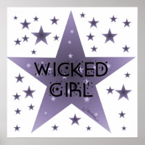 Wicked Girl Print