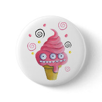 Wicked ice cream Button