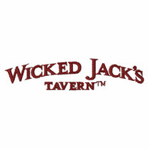 Wicked Jacks Brand Golf Shirt "Stitched" Embroidered Polo Shirt