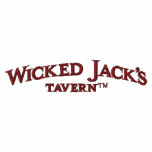 Wicked Jacks Brand Golf Shirt "Stitched" embroidered shirts