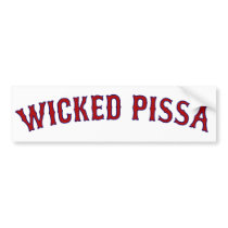 Wicked Pissa Bumper Sticker