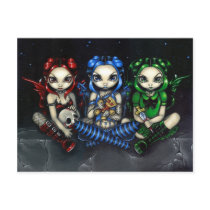 "Wicked, Tricksy and False" Postcard