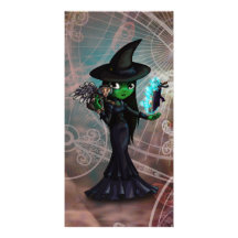 Wicked Witch Custom Photo Card
