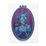 wicked witch ghost in mirror postcards
