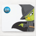 Wicked Witch of the Tweet Mousepad