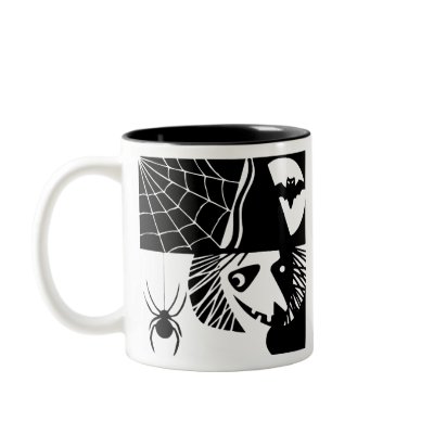 Wicked Witch Two-Tone Mug Mugs by countdracula