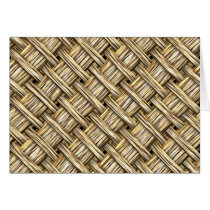 Wicker Basket Greeting Cards