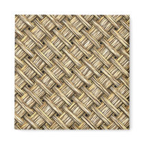 Wicker Basket Refrigerator Magnets
