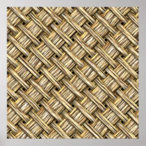Wicker Basket Poster