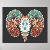 Widder/Aries Symbol Poster