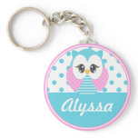 Widdle Owl Customized Keychain 2
