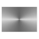 wide circular steel business cards