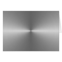 wide circular steel card
