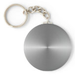 wide circular steel keychains